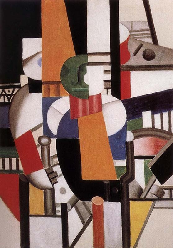 Fernard Leger The man take the Crutch oil painting image